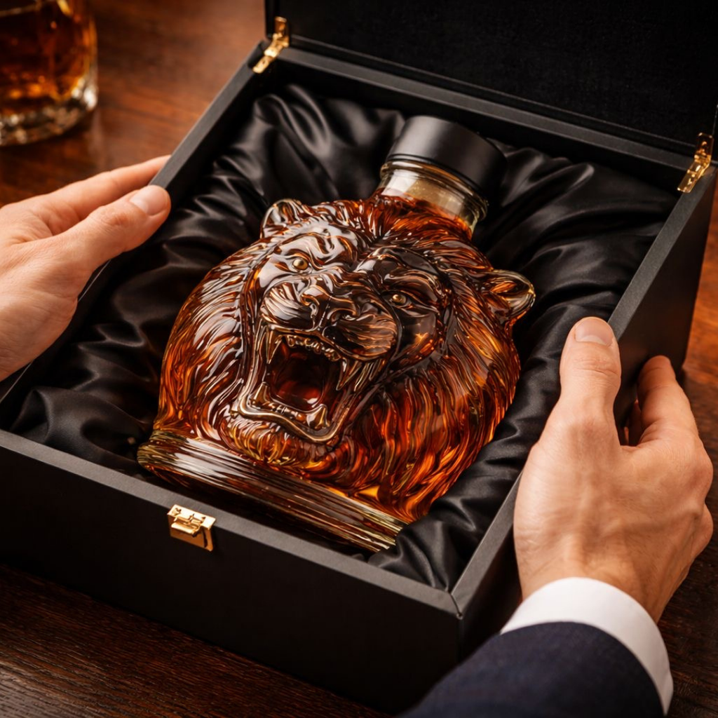 Lion Edition whisky decanter – detail view 5