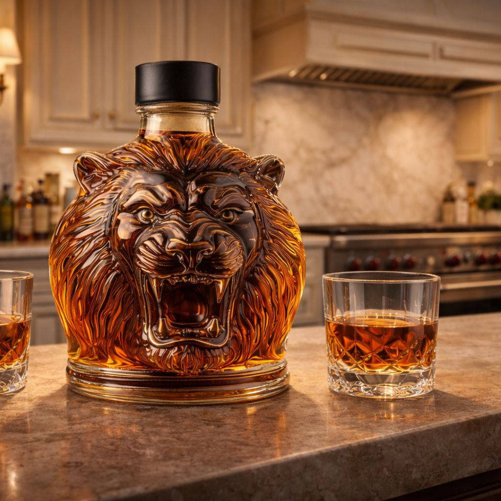 Lion Edition whisky decanter – detail view 6