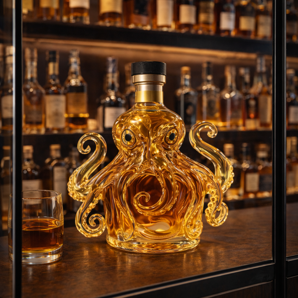 Octopus Edition whisky decanter – detail view 4