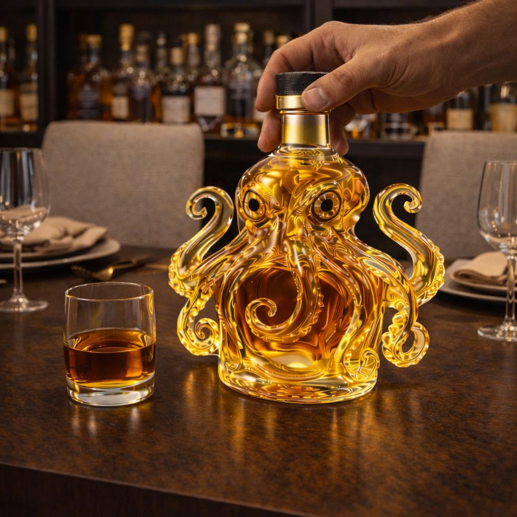 Octopus Edition whisky decanter – detail view 6