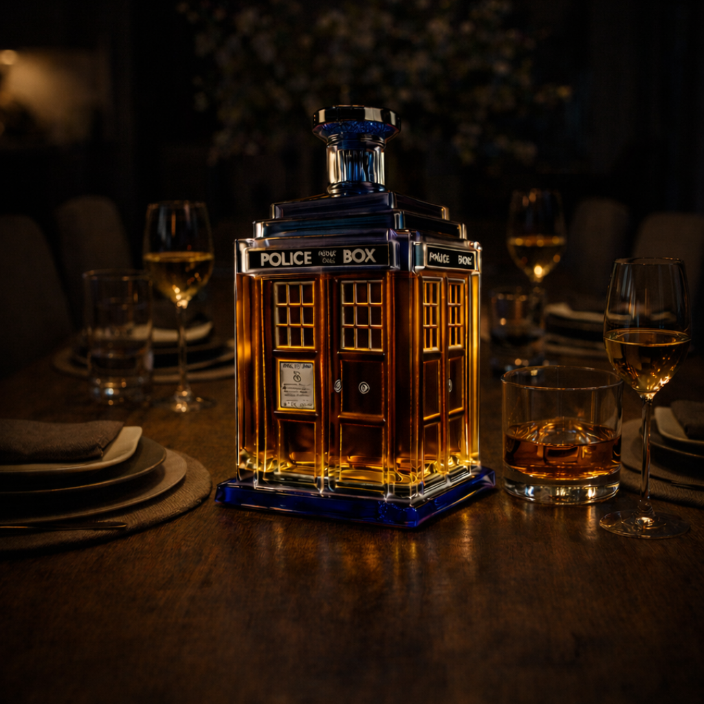 Police Box Edition whisky decanter – detail view 8