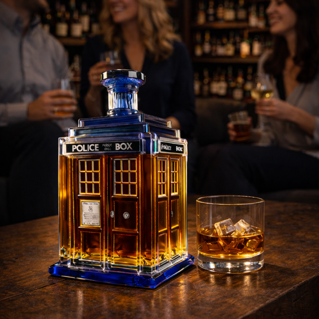 Police Box Edition whisky decanter – detail view 9