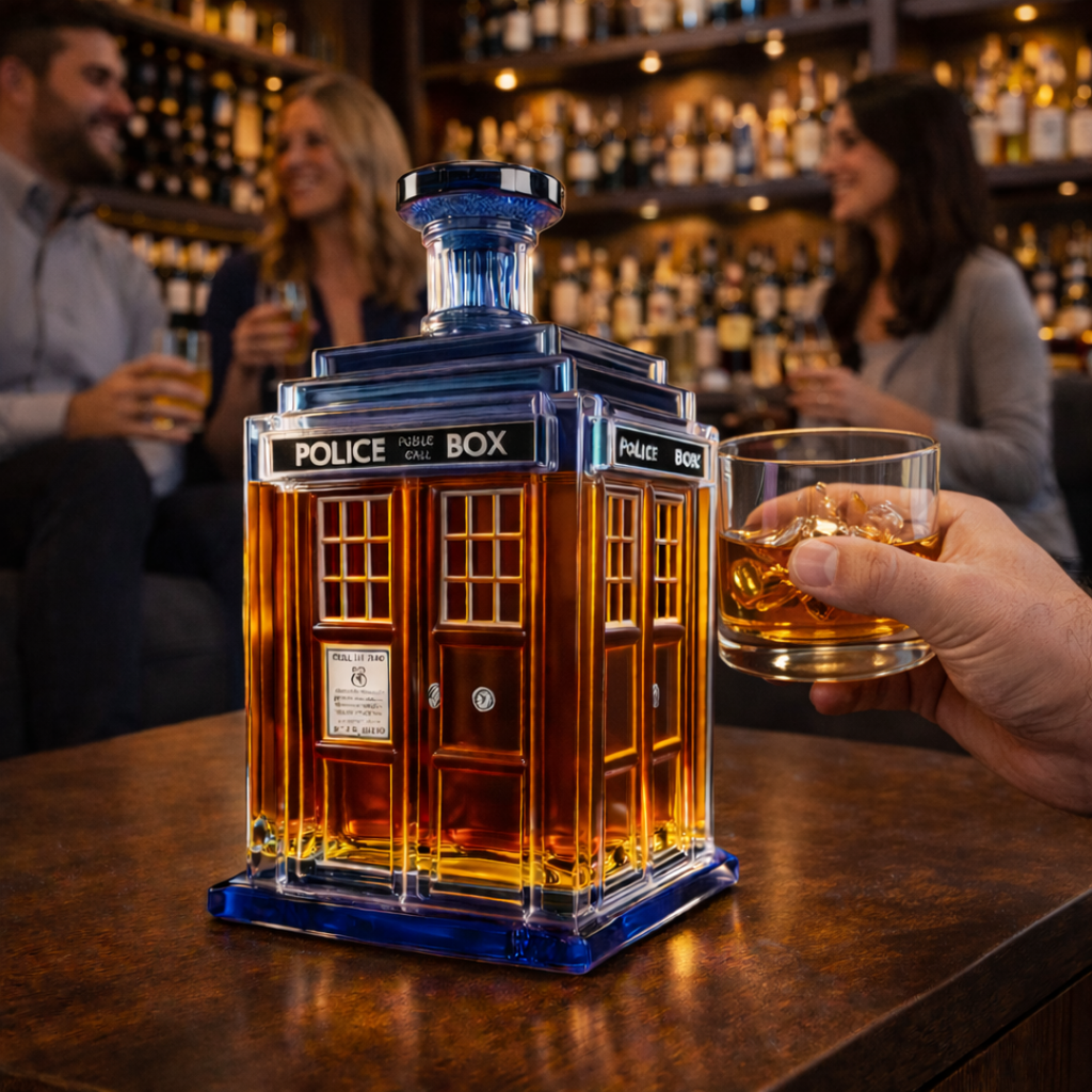 Police Box Edition whisky decanter – detail view 10