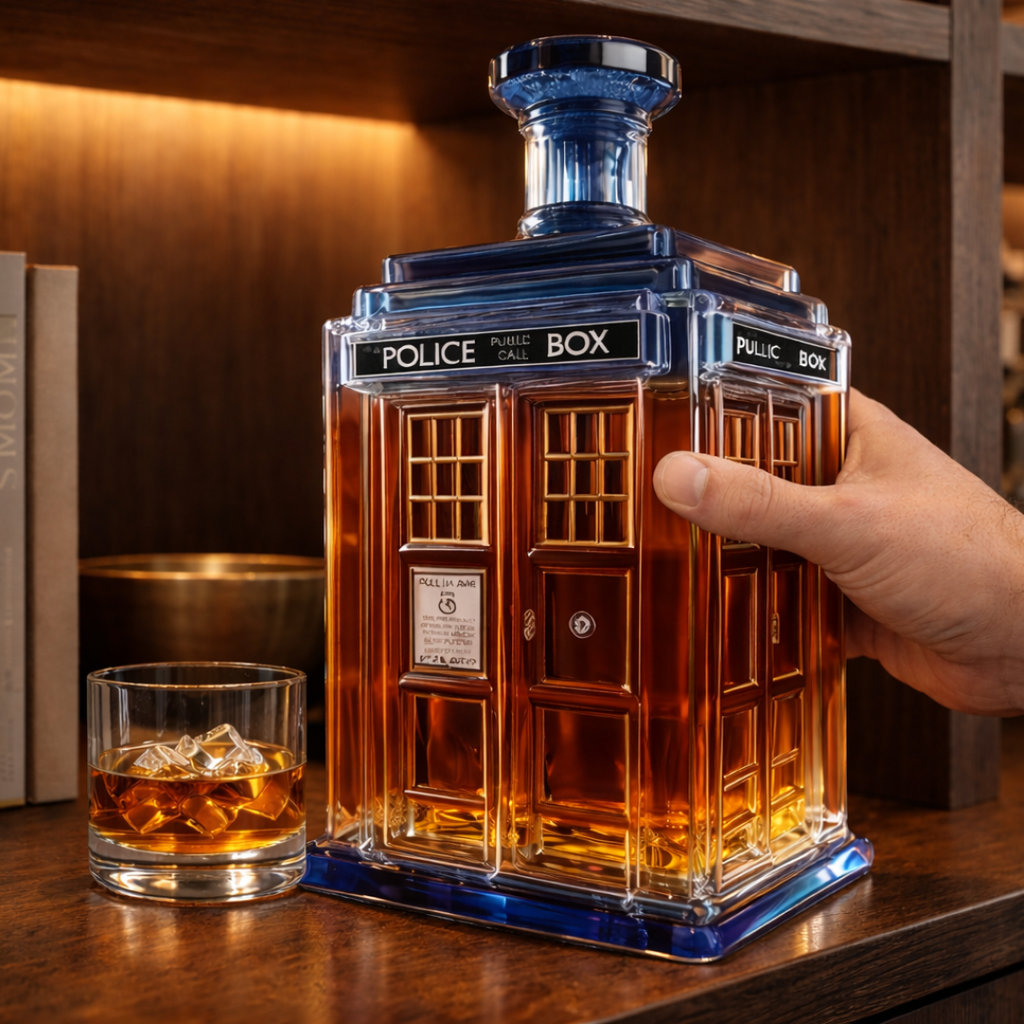 Police Box Edition whisky decanter – detail view 6