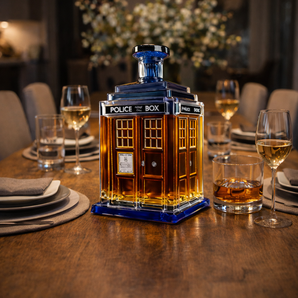 Police Box Edition whisky decanter – detail view 7