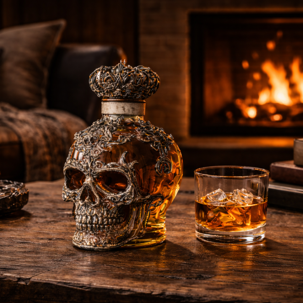 Skull Edition whisky decanter – detail view 2