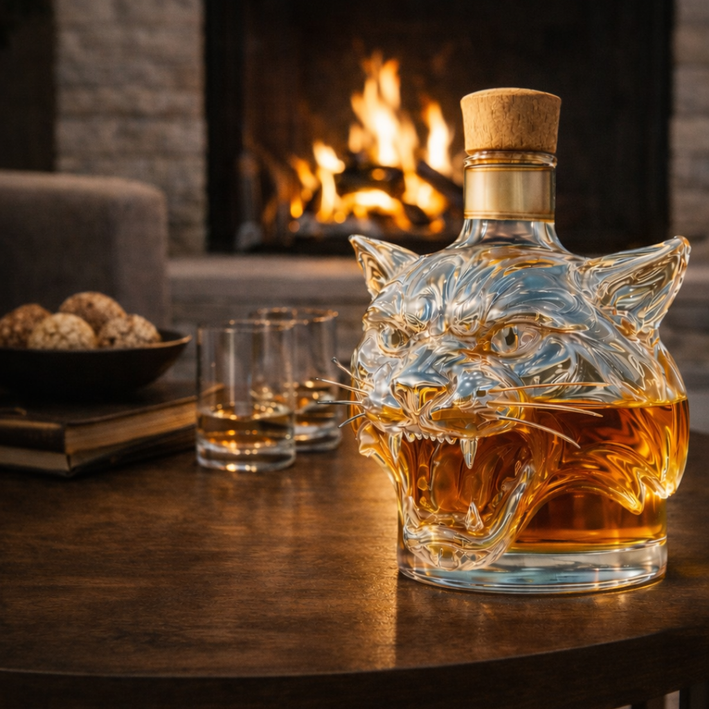 Tiger Edition whisky decanter – detail view 4