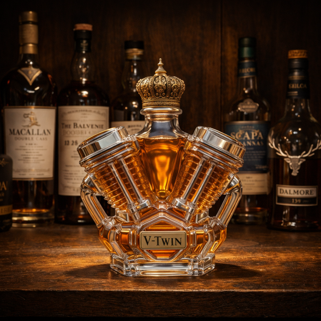 V-Twin Edition whisky decanter – detail view 7