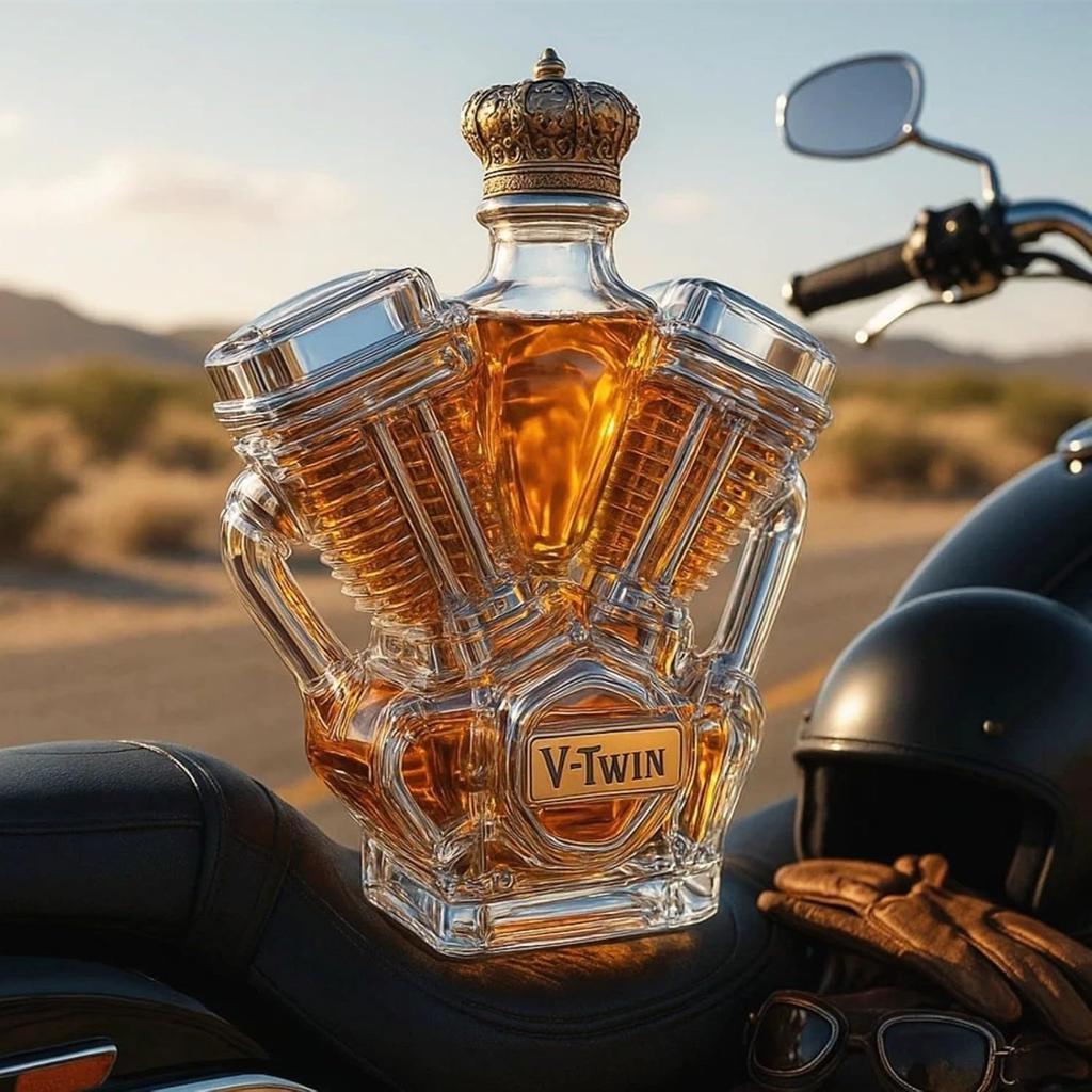V-Twin Edition whisky decanter – detail view 9