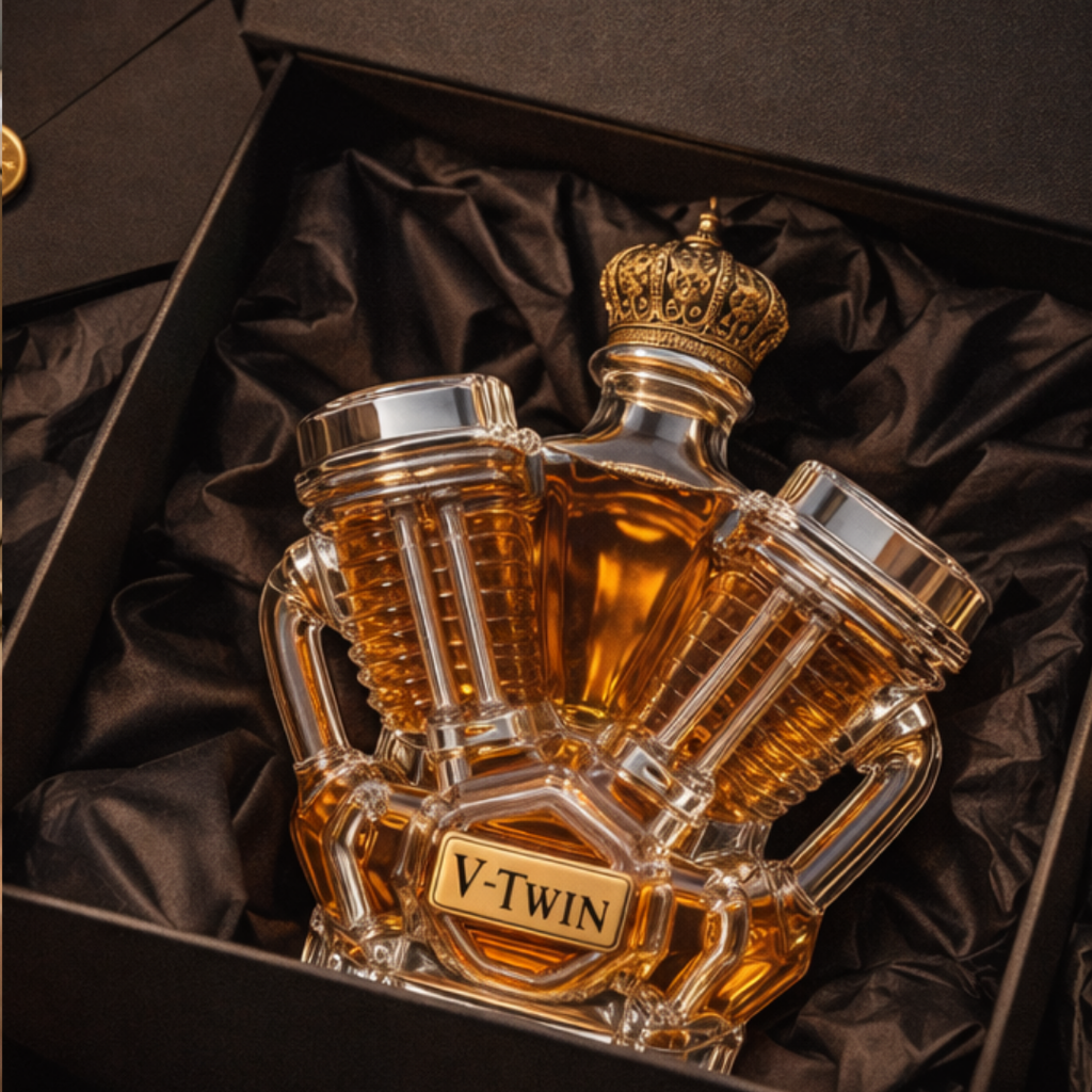 V-Twin Edition whisky decanter – detail view 3