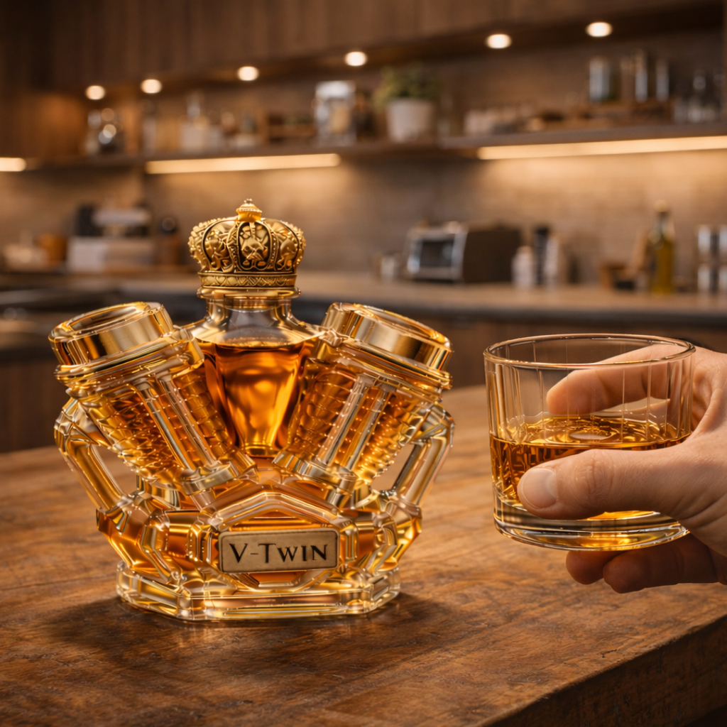 V-Twin Edition whisky decanter – detail view 5