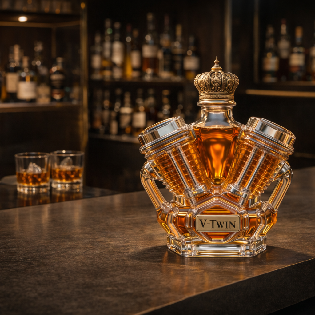 V-Twin Edition whisky decanter – detail view 6