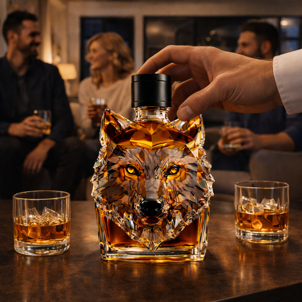 Wolf Edition whisky decanter – detail view 9