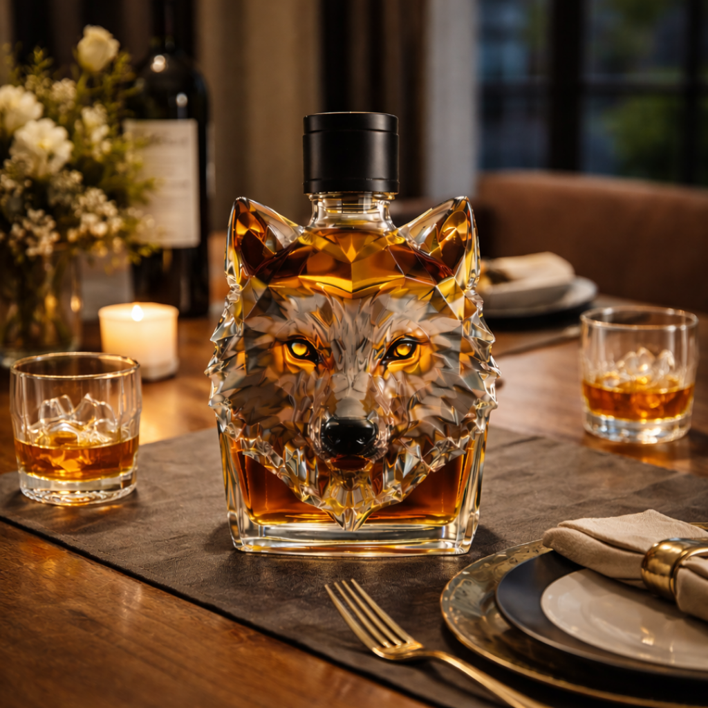 Wolf Edition whisky decanter – detail view 10