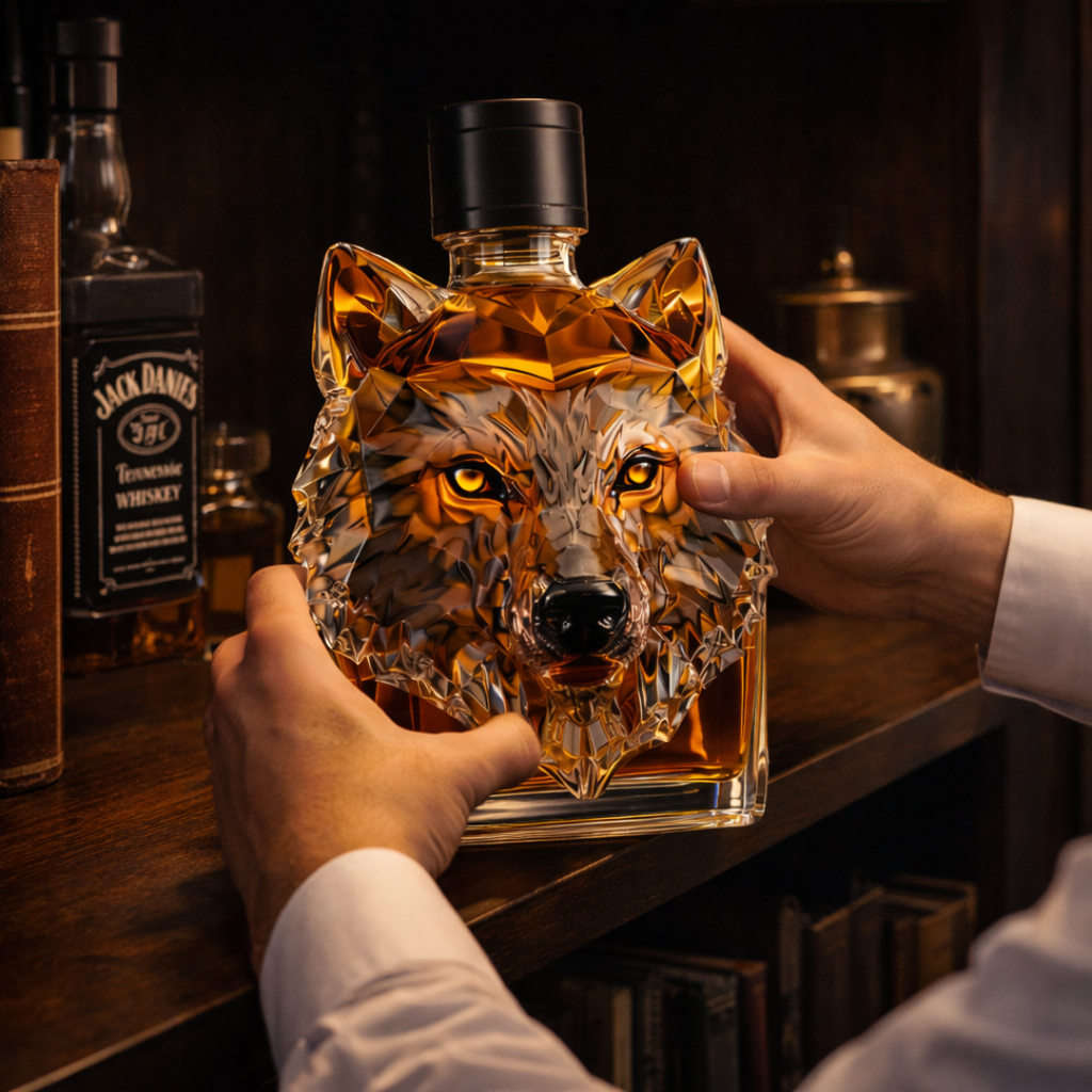 Wolf Edition whisky decanter – detail view 6