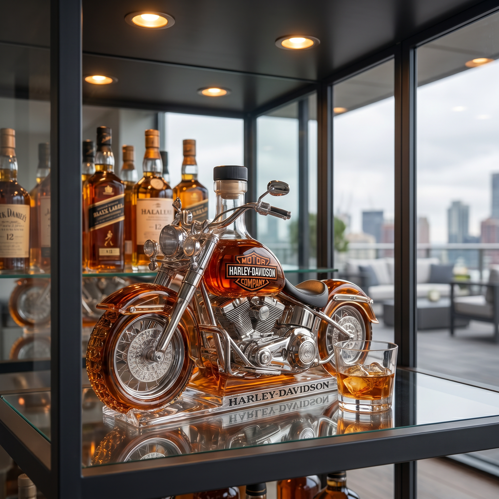 Harley-Davidson Edition whisky decanter – detail view 2