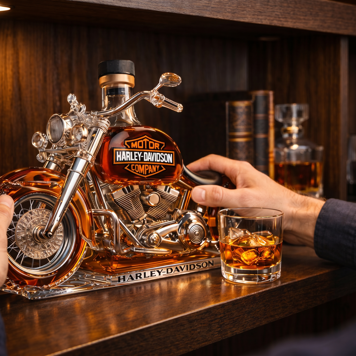 Harley-Davidson Edition whisky decanter – detail view 5