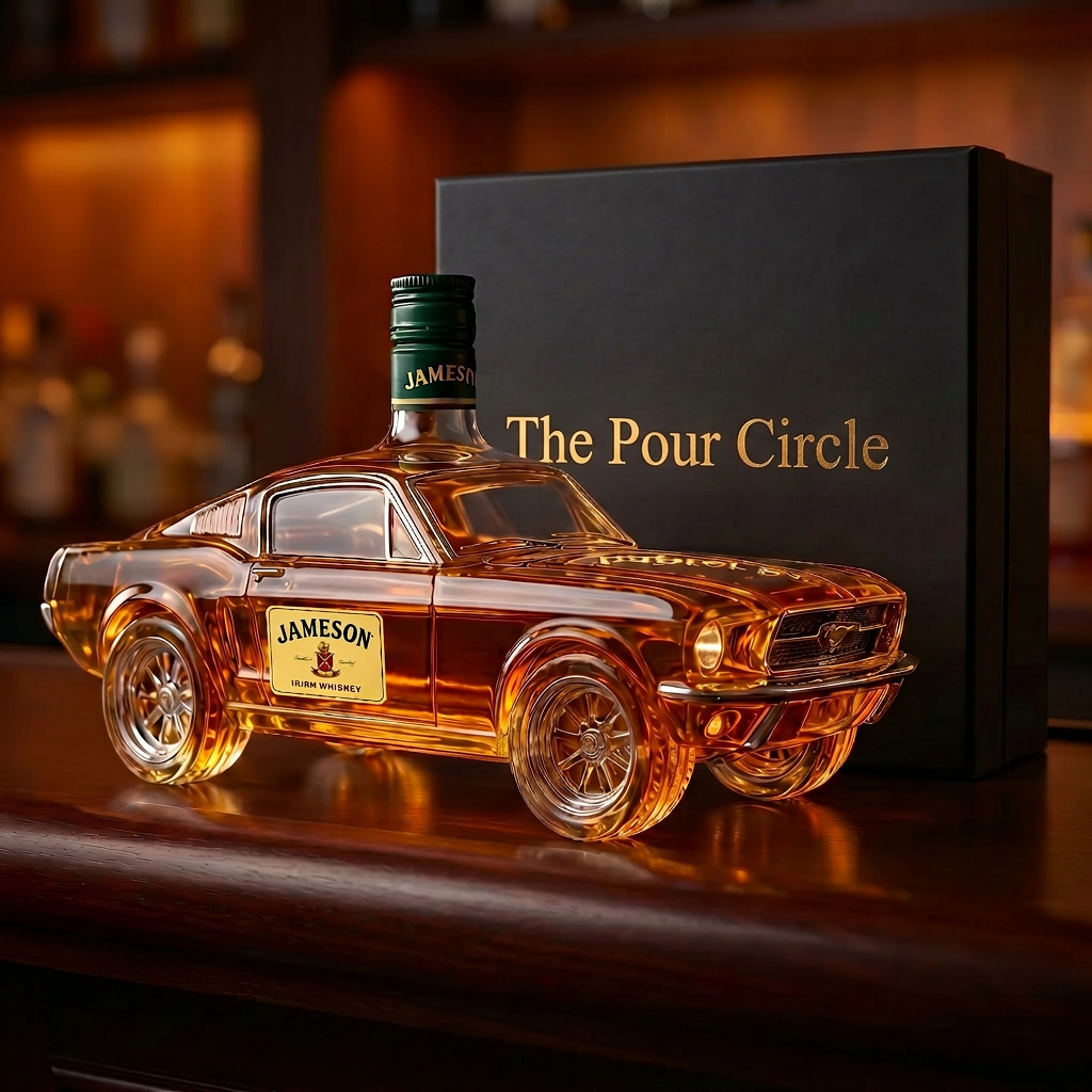 Mustang Edition whisky decanter – detail view 2