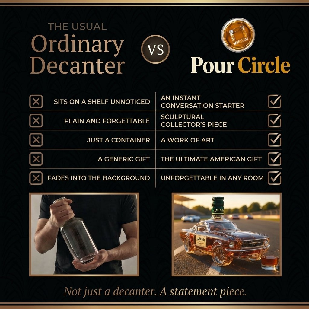 Mustang Edition whisky decanter – detail view 4
