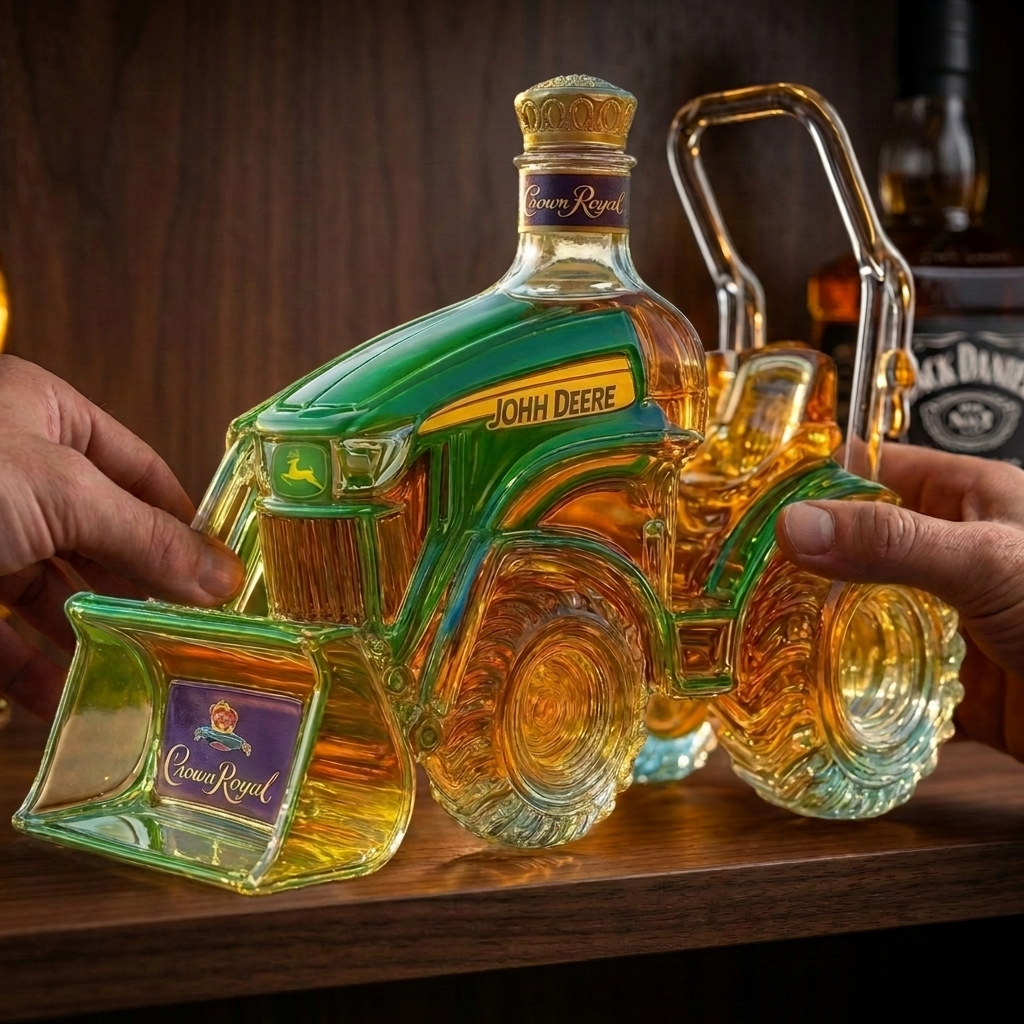 Tractor Edition whisky decanter – detail view 2