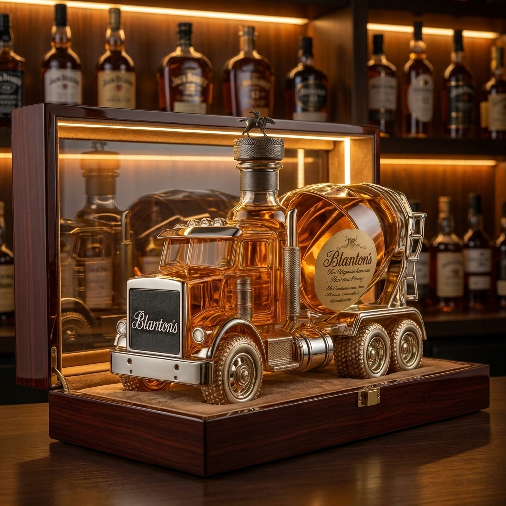 Truck Edition whisky decanter – detail view 3