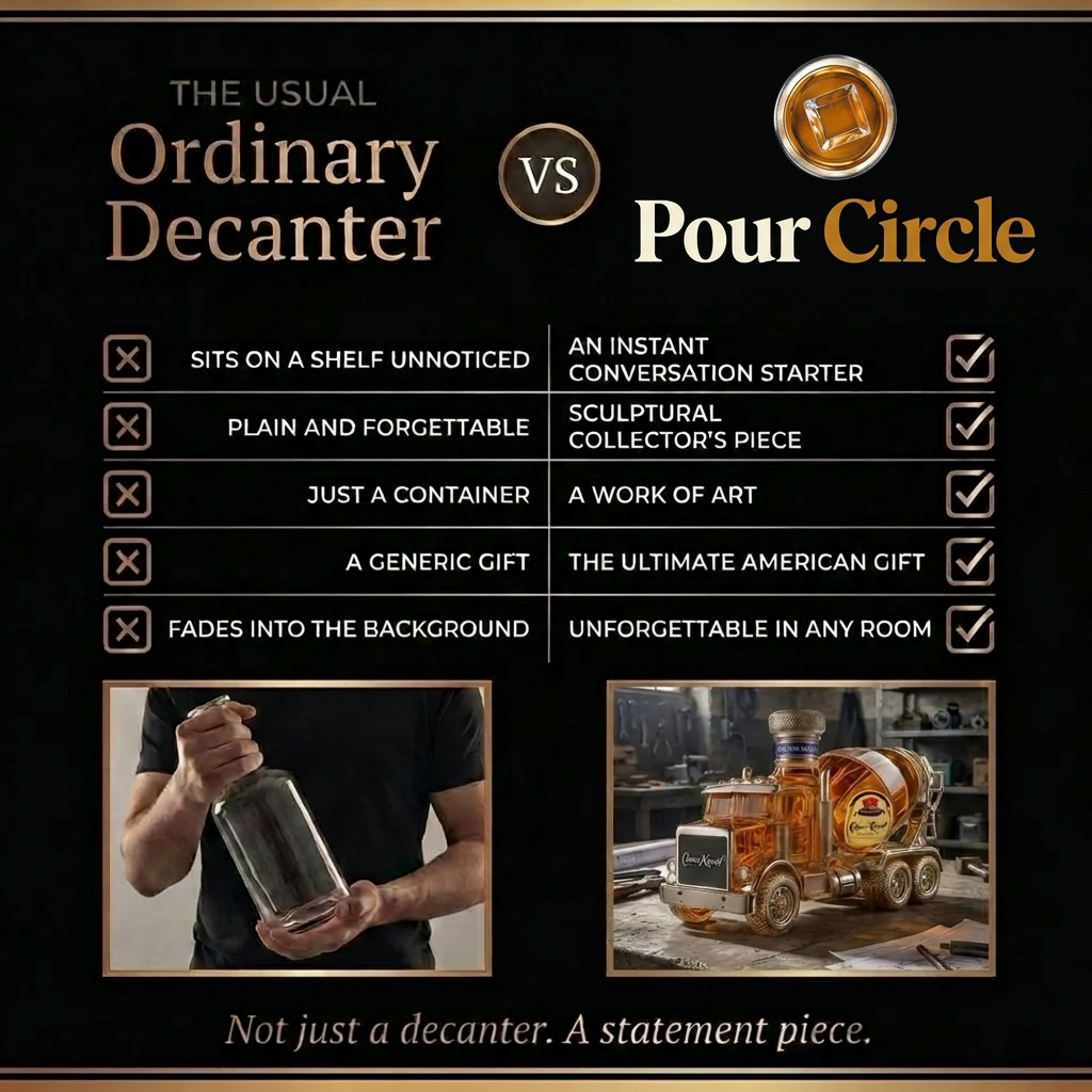 Truck Edition whisky decanter – detail view 4