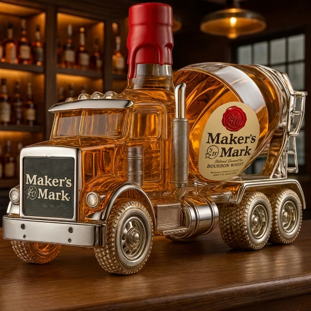 Truck Edition whisky decanter – detail view 5