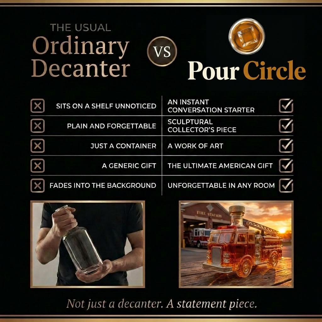 Firefighters' Edition whisky decanter – detail view 4