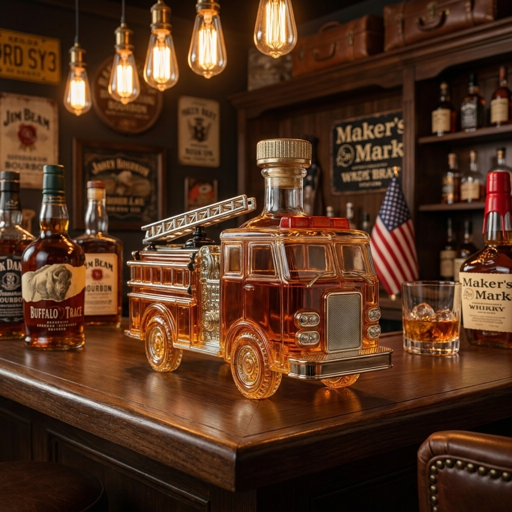 Firefighters' Edition whisky decanter – detail view 3