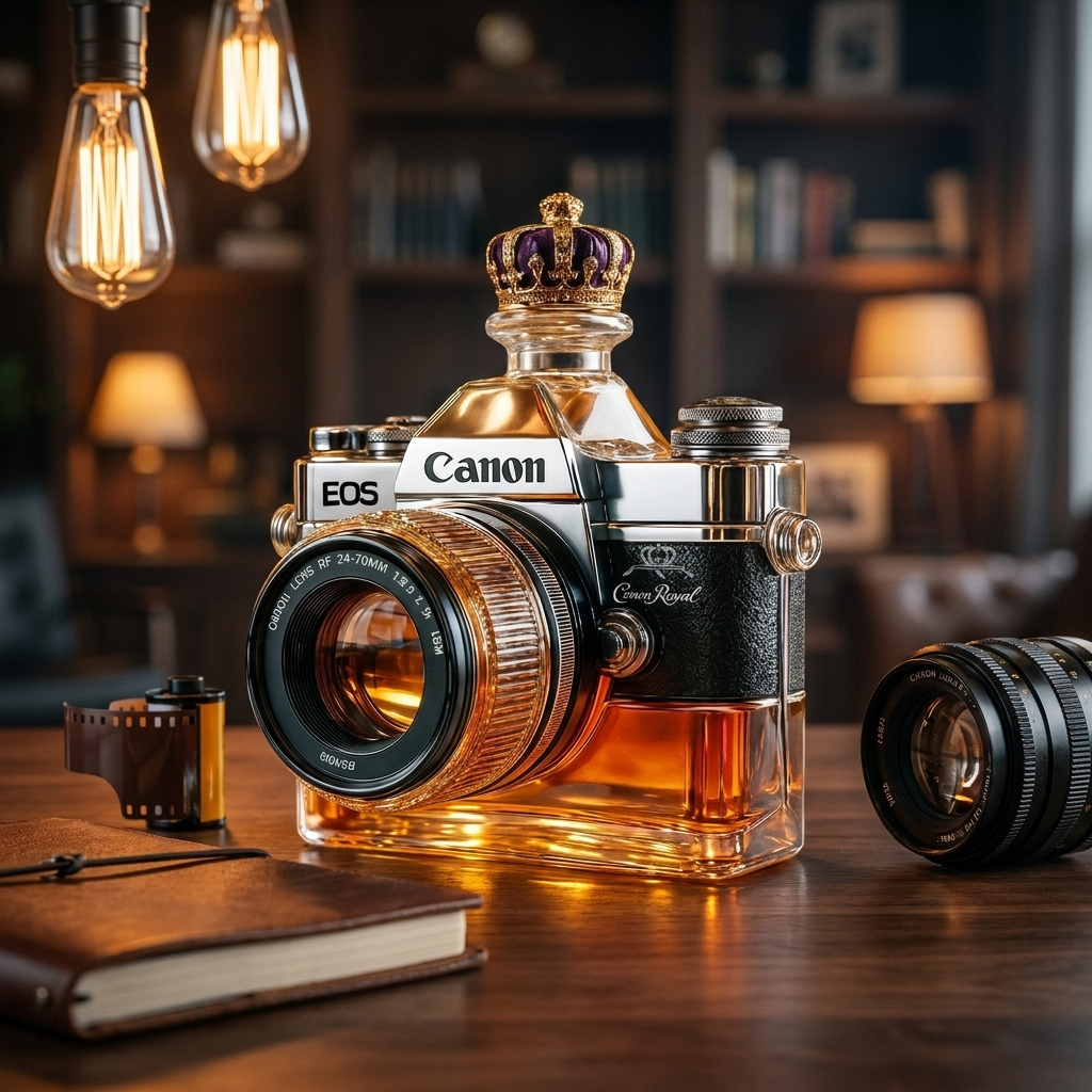 Camera Edition whisky decanter – detail view 2