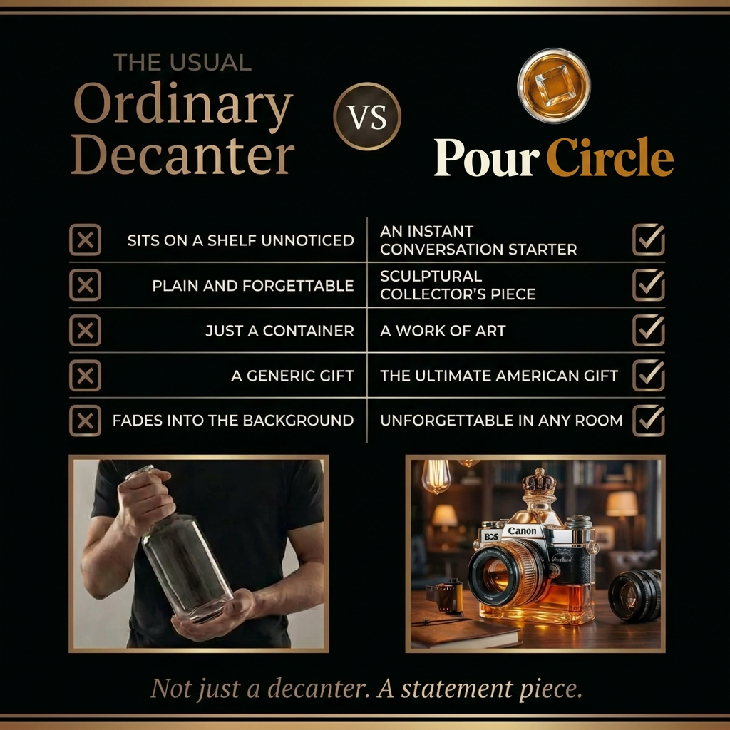 Camera Edition whisky decanter – detail view 5