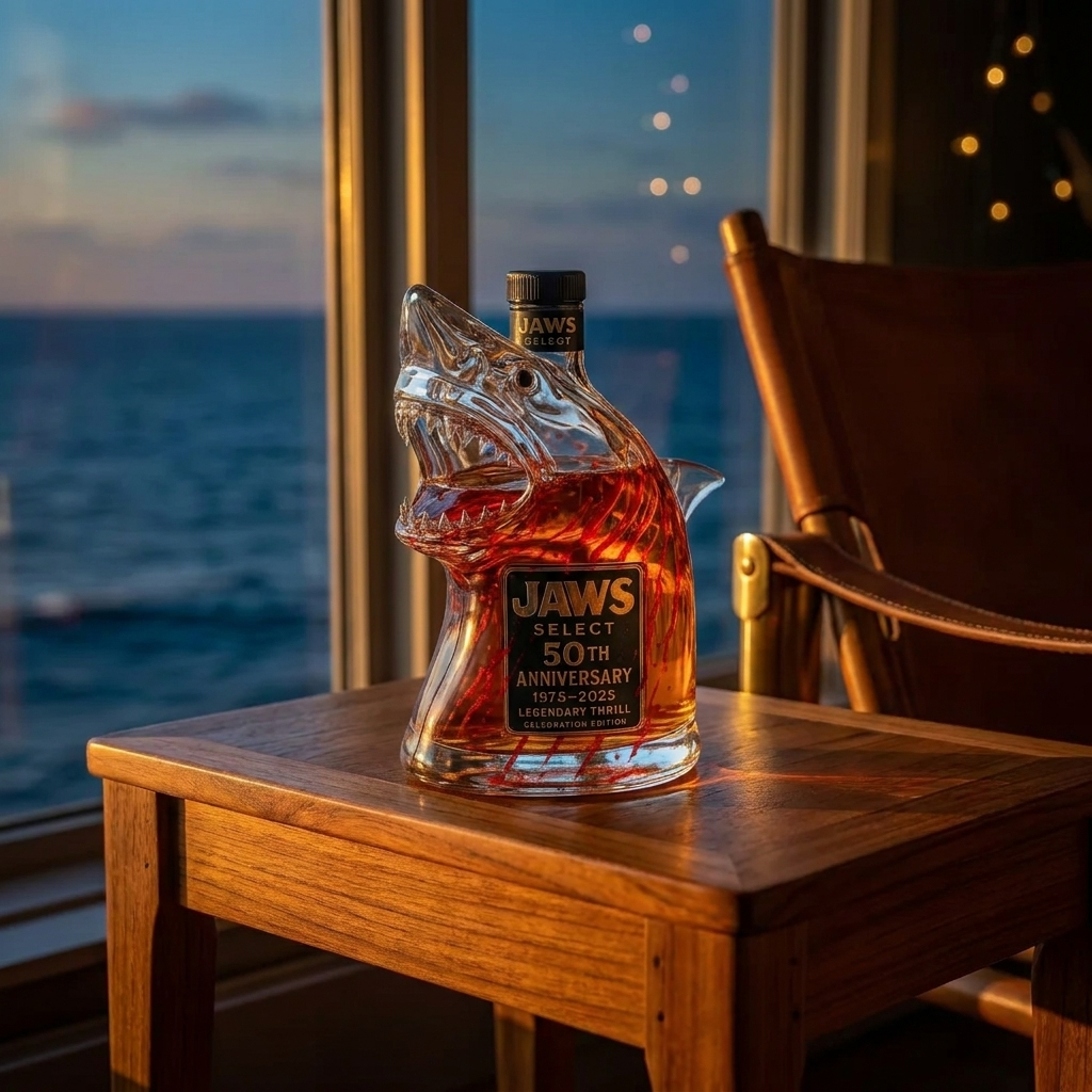 Shark Edition whisky decanter – detail view 2