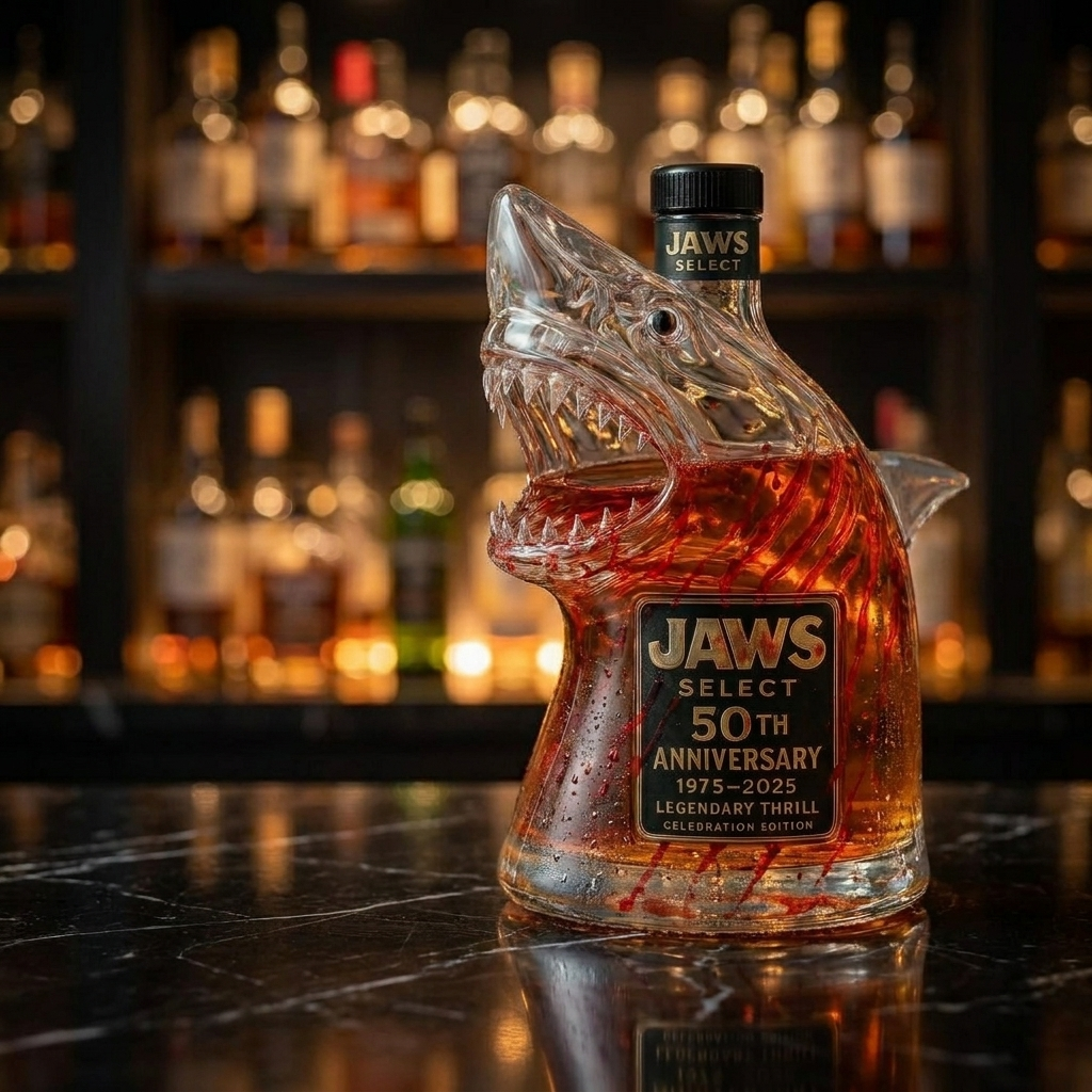 Shark Edition whisky decanter – detail view 3