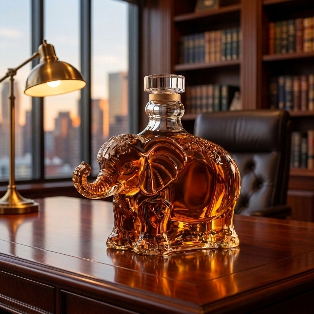 Elephant Edition whisky decanter – detail view 3