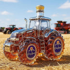 Special Edition Tractor whisky decanter shaped like a classic farm tractor