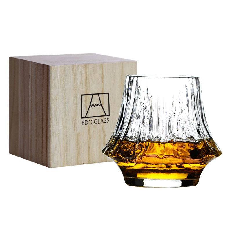 Yama Japanese crystal whisky glass – detail view 9