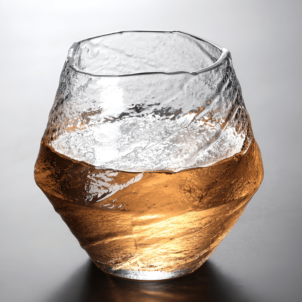Yume Japanese crystal whisky glass – detail view 3